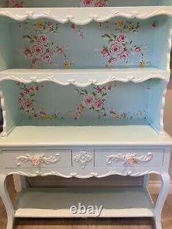 Beautiful french chic style cupboard display unit With Shelves