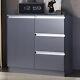 Dining Sideboard Kitchen Cupboard Storage Cabinet Buffet Table 3 Drawers With Door