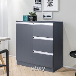 Dining Sideboard Kitchen Cupboard Storage Cabinet Buffet Table 3 Drawers with Door