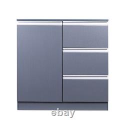 Dining Sideboard Kitchen Cupboard Storage Cabinet Buffet Table 3 Drawers with Door