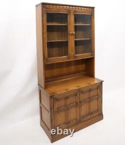 Ercol Mural Record Player Display Cabinet Cupboard Golden Dawn FREE UK Delivery