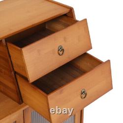 Freestanding Kitchen Cabinet Storage Unit Pantry Cupboard Organiser Shelf Rack