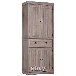Freestanding Kitchen Hallway Bedroom Cupboard Storage Cabinet Home Organizer