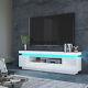 High Gloss Tv Stand Cabinet 150cm Unit 5 Drawers Storage With Rgb Led Cupboard