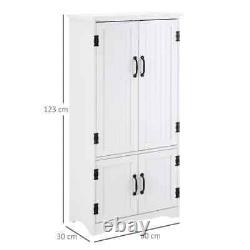 Kitchen Larder Unit Free Standing Cupboard Storage Pantry Shelf Cabinet Dresser