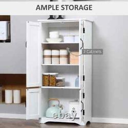 Kitchen Larder Unit Free Standing Cupboard Storage Pantry Shelf Cabinet Dresser