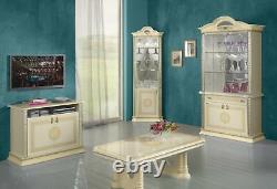 Living Room Classic Showcase Wood Cupboard Elegant Display Cabinet Sideboard New