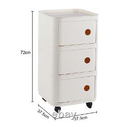 Mobile 2/3/4/5 Drawers Storage Unit Bathroom Cabinet Chest Cupboard Side Table
