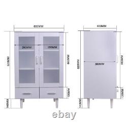 Modern Sideboard Storage Cabinet Living Room Kitchen Cupboard with Drawer&Door
