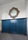 Quality Wood Blue Sideboard Storage Cabinet Cupboard Drawers Shelf Can Deliver