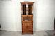 Rupert Nigel Griffiths Monastic Carved Oak Corner Drinks Wine Cabinet Cupboard