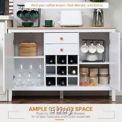 Sideboard Storage Organizer Cabinet Livingroom Cupboard TVConsole Shelves Drawer
