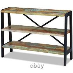 Sideboard withDrawers/Shelves Solid Reclaimed Wood Cupboard Cabinet Organiser Unit