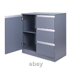 Wood Sideboard Storage Cabinet Cupboard with Door Shelf Dining Room Furniture