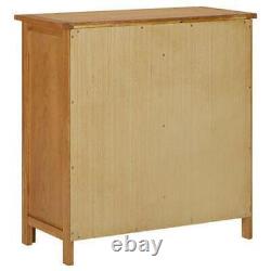 Wooden Cabinet Cupboard Solid Oak Wood Storage Drawers Furniture Living Room